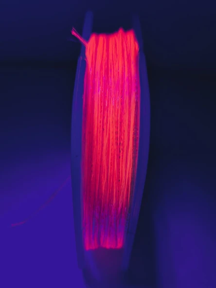 Eagenset Hazır Çapari Kombini Ultraviyole Uv Neon Pembe Makara - 9