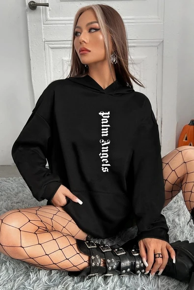Unisex Palm Angles Baskılı Sweatshirt ürün görseli 1