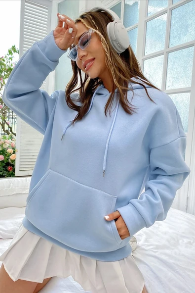 Unisex Love Never Fails Sırt Baskılı Sweatshirt - Resim 2