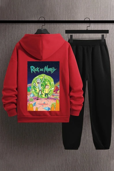 Unisex Rick and Morty Eşofman Takımı - 3