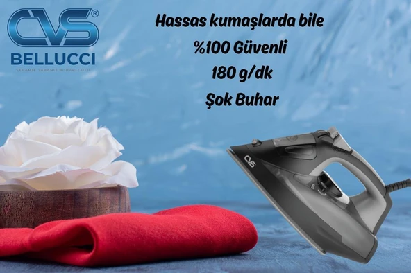 CVS DN 5480 BELLUCCİ Seramik 2600 Watt Ütü