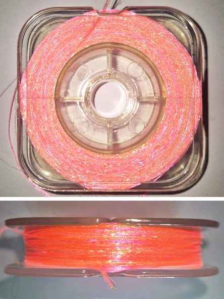 Eagenset Hazır Çapari Kombini Ultraviyole Uv Neon Pembe Makara