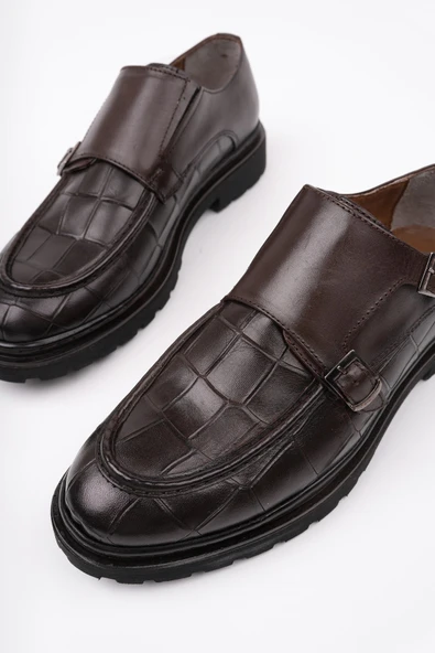 Muggo DİEGO Klasik Hakiki Deri Günlük Ortopedik Erkek Casual Ayakkabı - 3