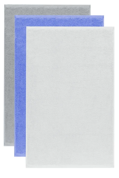 3 lü Renkli El Yüz Havlu Seti %100 Pamuklu Natural Harmony - 10