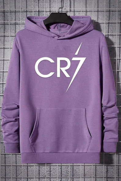 Unisex Cr7 Baskılı Sweatshirt - Resim 6