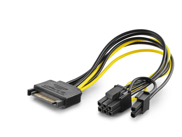 Hadron HDX5570 SATA TO 6+2 PIN EKRAN KARTI POWER KABLO