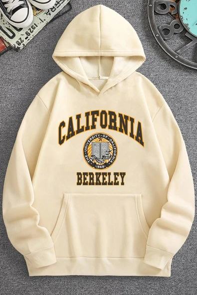 Unisex California Baskılı Sweatshirt - 2