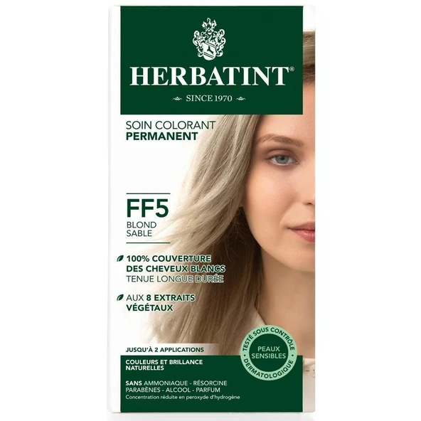 Herbatint FF5 Sand Blonde Kum Sarısı Saç Boyası