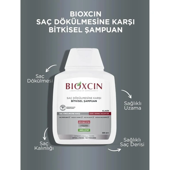 Bioxcin Genesis Kuru-Normal Saçlar için Şampuan 300 ml - Resim 5
