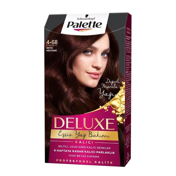 Palette Saç Boyası Koyu Kestane 4-68