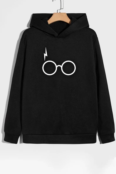 Unisex Potter Baskılı Sweatshirt - Resim 3
