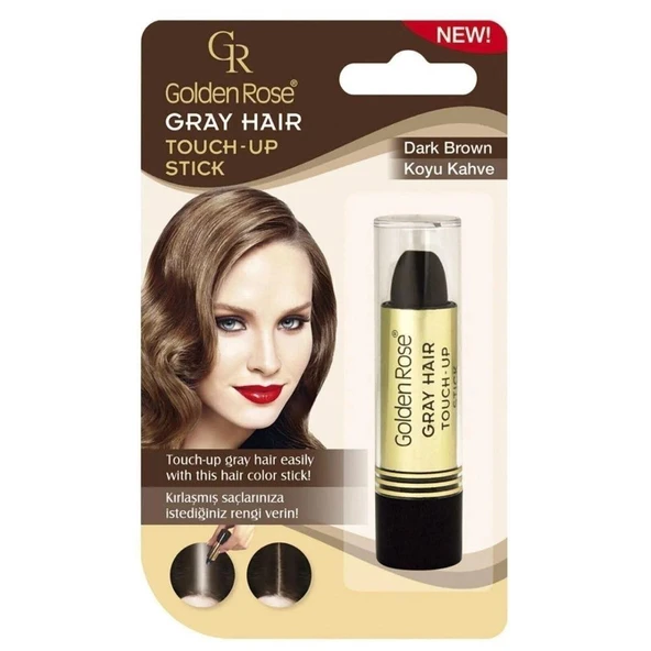 Golden Rose Beyaz Saç Kapatıcı Stick No.02 Dark Brown ürün görseli 1
