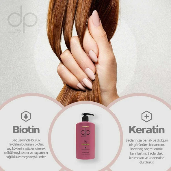 Dp Daily Perfection Kantaron Yağı Şampuan 425ml - Resim 4