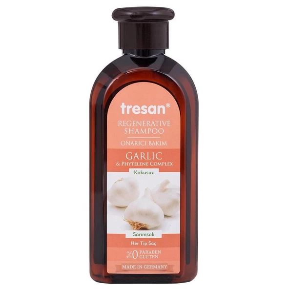 Tresan Sarımsak Özlü Onarıcı Bakım Şampuanı 300ml ürün görseli 1