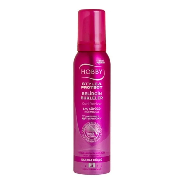 Hobby Saç Köpüğü Belirgin Bukleler 150ml