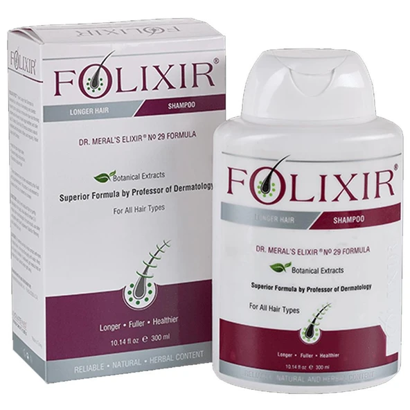 Folixir Saç Uzamasına Yardımcı Şampuan 300 ml - 1