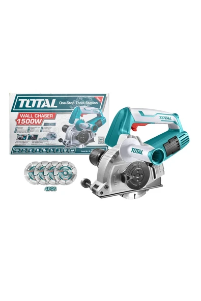 Total Duvar Kesme Makinesi 4 Bıçak Hediyeli TWLC1256 - 2