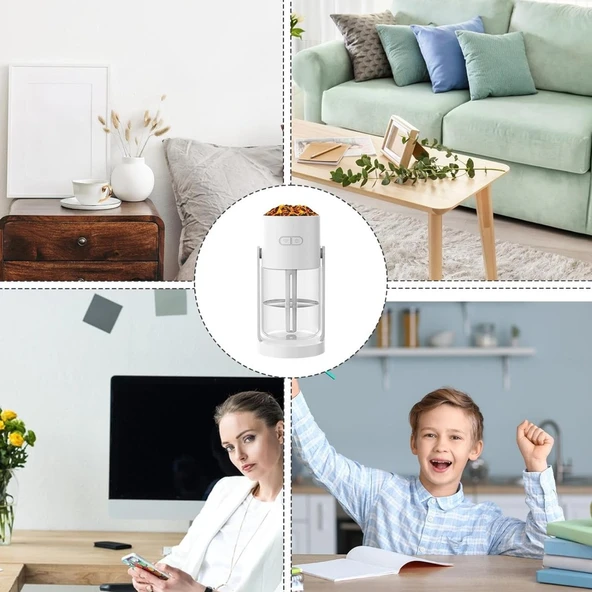 Masaüstü Volkan Şekilli Nemlendirici Difüzör Buhar Makinesi Hava Temizleyici