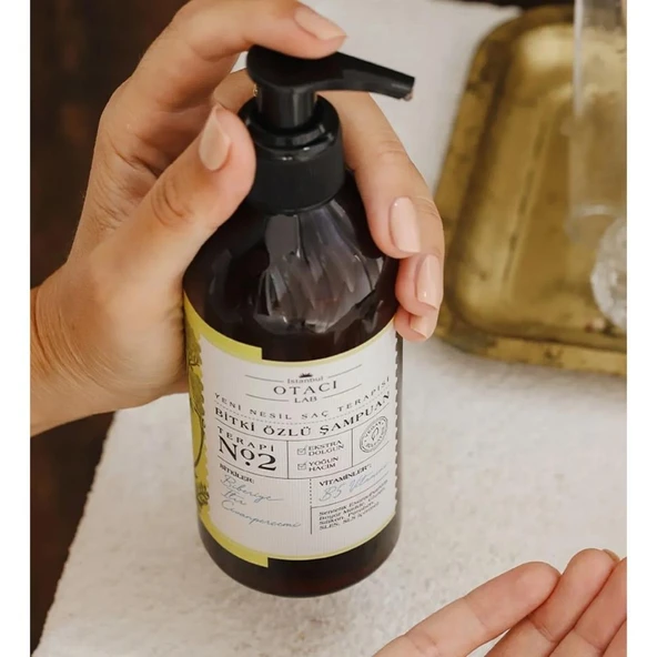 Otacı Lab Yeni Nesil Saç Terapisi Bitki Özlü Şampuan Terapi No:2 250ml - Resim 4