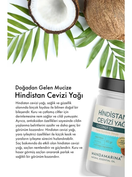 Hindistan Cevizi Yağı 80 Ml - 5