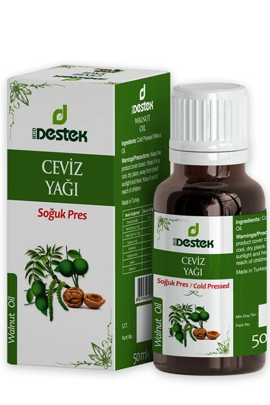 Ceviz Yağı 50 ML (Soğuk Pres)