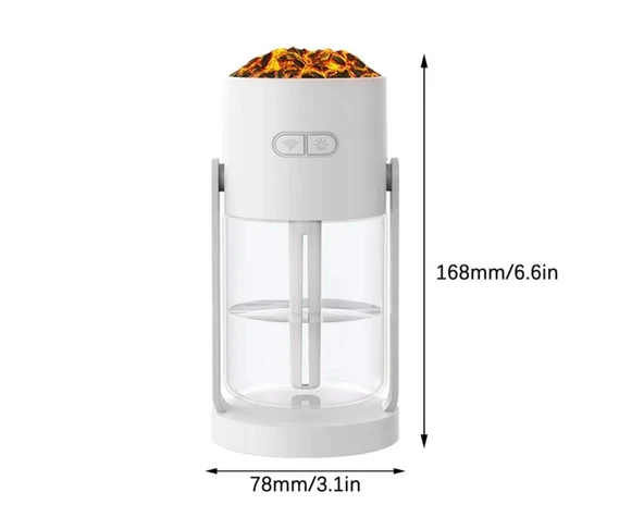 Masaüstü Volkan Şekilli Nemlendirici Difüzör Buhar Makinesi Hava Temizleyici - 4