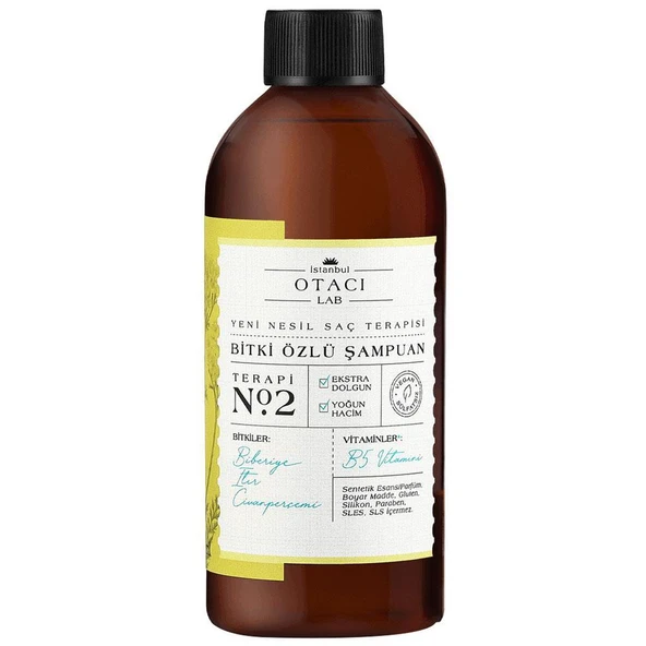 Otacı Lab Yeni Nesil Saç Terapisi Bitki Özlü Şampuan Terapi No:2 250ml ürün görseli 1