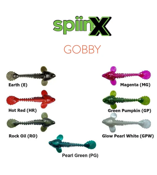 SPIINX GOBBY SİLİKON 5CM 18P MAGENTA - 2