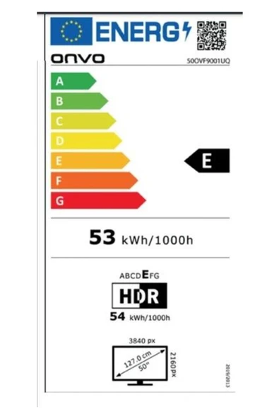 ONVO 55ovf9000uq 55 Inç 140 Ekran Dahili - Resim 4