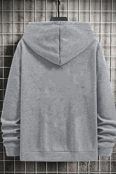 Unisex Michigan Baskılı Sweatshirt - Resim 9