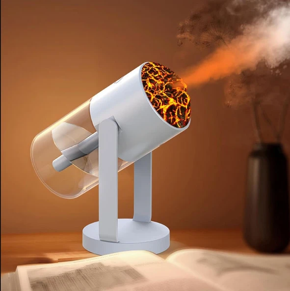 Masaüstü Volkan Şekilli Nemlendirici Difüzör Buhar Makinesi Hava Temizleyici - 3
