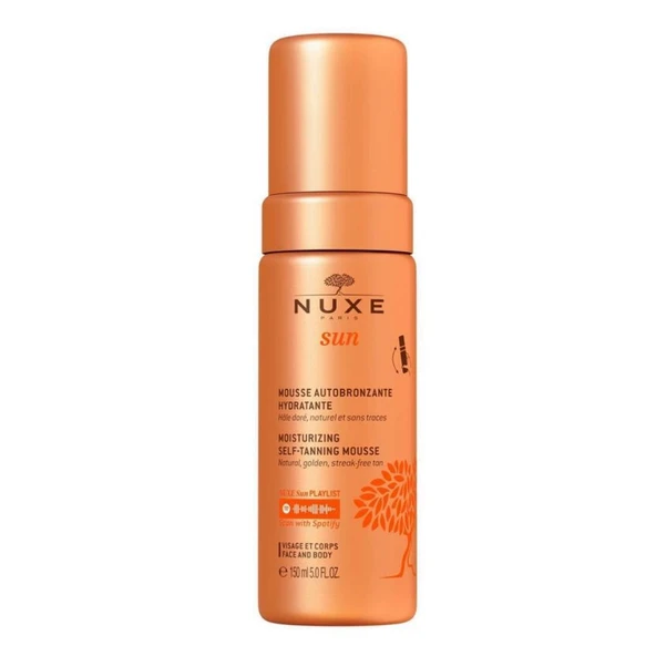 Nuxe Sun Moisturizing Self Tanning Bronzlaştırıcı Köpük 150ml ürün görseli 1