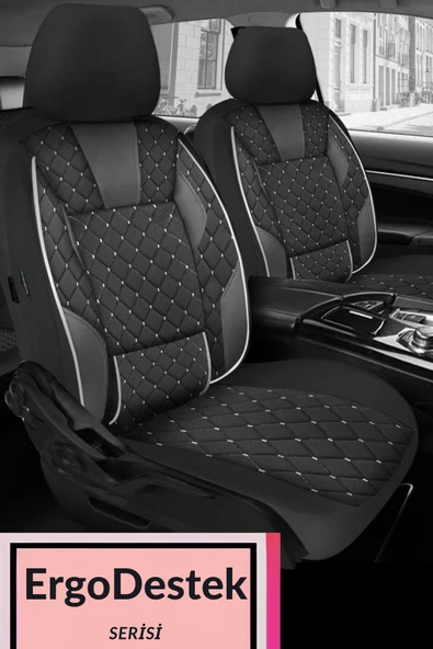 BMW I Serisi F20 HB 2011-2015 Aracınıza Uyumlu Bel Destekli Kırmızı ErgoDestek Tay Tüyü