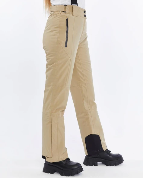 Mapamyumco Kadın Kayak Pantolon-BEJ - Resim 4