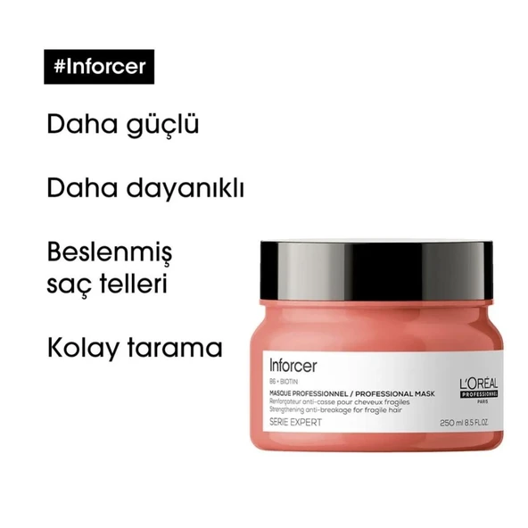 Loreal Professionnel Serie Expert Inforcer Kırılma Karşıtı Maske 250ml - 4