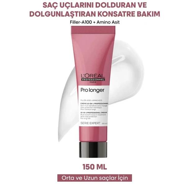 Loreal Professionnel Serie Expert Pro Longer 10 in 1 Saç Kremi 150ml - 2