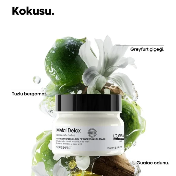 LOreal Metal Detox Professional Mask 500ml - Resim 3