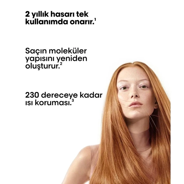 L'oreal Professionnel Serie Expert Absolut Repair Molecular Yıpranmış Saçlar İçin Durulanmayan Maske 100m - 5