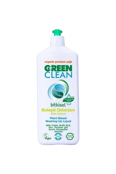 Green Clean U Organik Portakal Yağlı Bulaşık Deterjanı 730 Ml ürün görseli