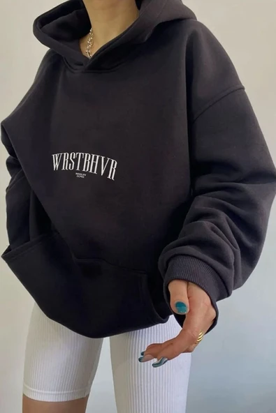 Dont Hoodie Sweatshirt - Resim 4