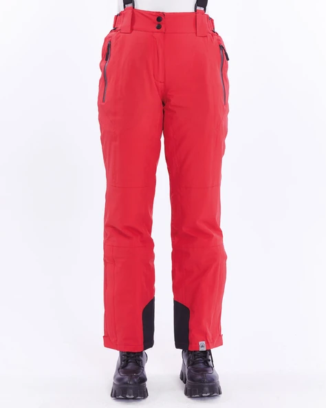 Mapamyumco Kadın Kayak Pantolon-KIRMIZI - Resim 10