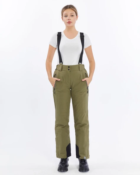 Mapamyumco Kadın Kayak Pantolon-HAKİ ürün görseli