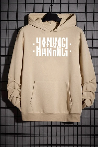 Hanımcı Yazılı Katlamalı Sweatshirt - Resim 3