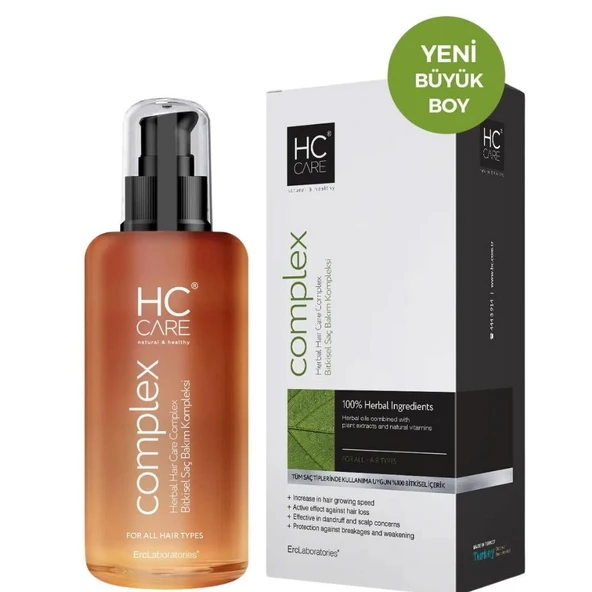 HC Care Complex Bitkisel Saç Bakım Kompleksi 200ml