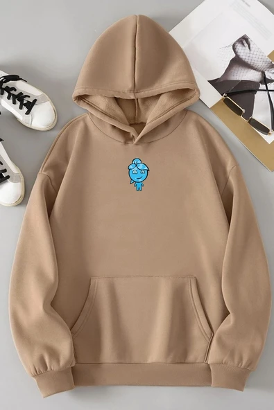 Unisex Su Avatar Baskılı Sweatshirt