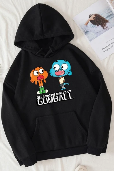 Unisex Gumball Baskılı Sweatshirt
