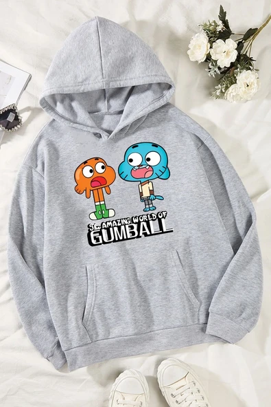 Unisex Gumball Baskılı Sweatshirt - 9