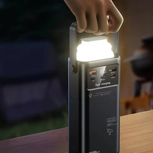 40.000 Mah Pd 22.5w 3.0 Hızlı Şarj Gerçek 40.000 Mah Taşınabilir Çoklu Kablolu İphone Android Uyumlu - 2