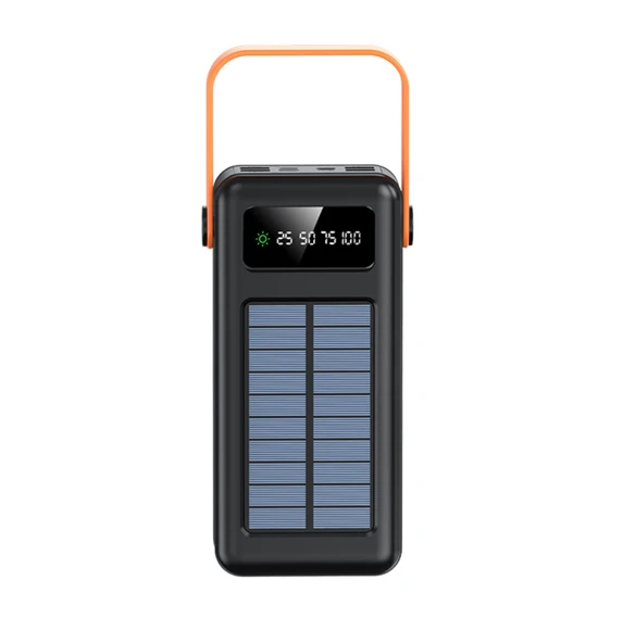 50,000mAh powerbank, LCD göstergeli powerbank, Mikro Type-C Lightning powerbank, hızlı powebank - 4