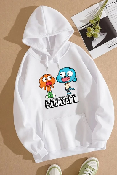 Unisex Gumball Baskılı Sweatshirt - 3